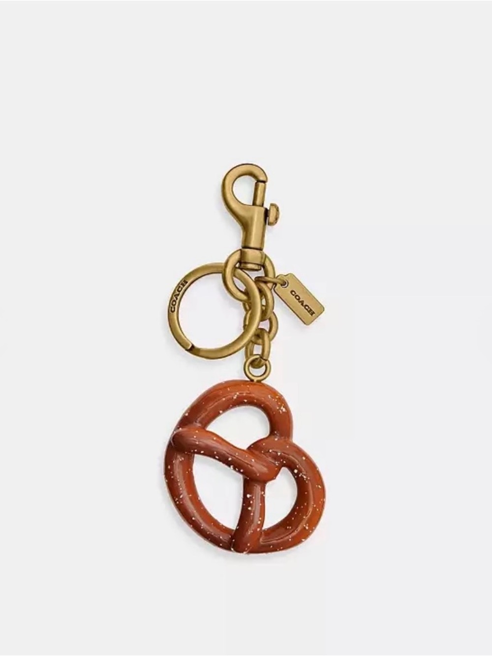 Coach Pretzel Bag Charm